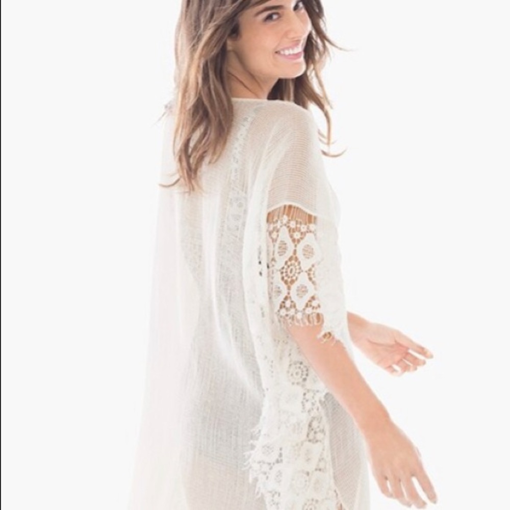 Chico’s Swim lace Swim Cover Up